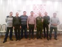 22.02.2018г. Встреча ветеранов-интернационалистов со школьниками в Есаульском ДК